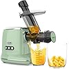 Cold Press Juicer, ORFELD Slow Masticating Juicer, Easy to Clean with High Juice Yield & Pure Taste, Juice Extractor for Vegetables and Fruits (Green Wide Chute) Cold Press Juicer, ORFELD Slow Masticating Juicer, Easy to Clean with High Juice Yield & Pure Taste, Juice Extractor for Vegetables and Fruits (Green Wide Chute)