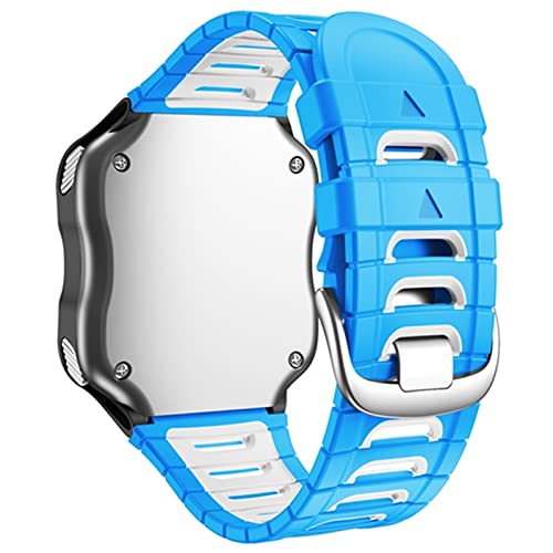 Bracelet silicone pour Garmin Forerunner 920XT de rechange souple et bleu