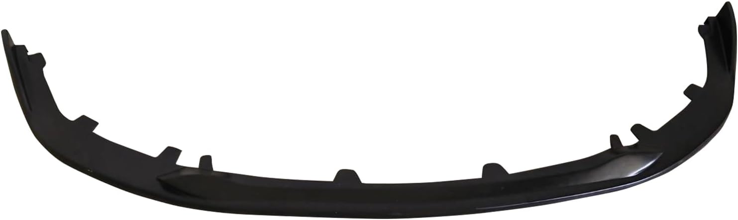 IKON MOTORSPORTS Front Bumper Lip, Compatible with 2019-2022 Toyota Corolla SE/XSE Hatchback, MDA V2 Style Unpainted Black PU Polyurethane Air Dam Chin Spoiler Protector Splitter