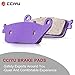 CCIYU Front and Rear Carbon Fiber Brake Pads Motorcycle Motorbike Replacement Brake Pads Fit 1998-2003 for Triumph Thunderbird, 1999-2004 for Triumph Tiger