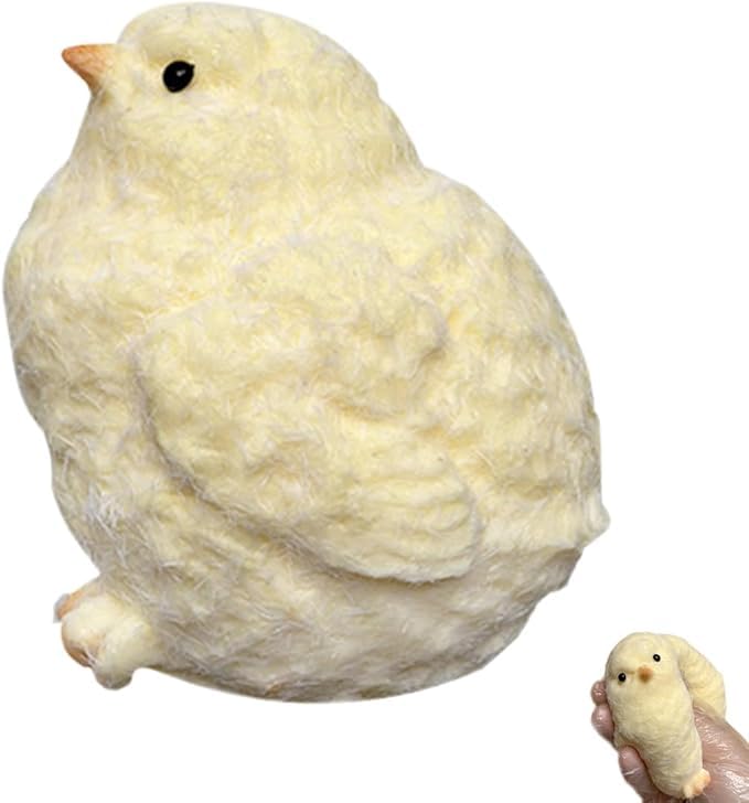 Amazon | スクイーズチキン 柔らかい タバアのスクイーズひよこ 減圧