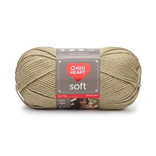 Image of Red Heart Soft Wheat Yarn - 3 Pack of 141g /5oz - Acrylic - 4 Medium (Worsted) - 256 Yards - Knitting /Crochet