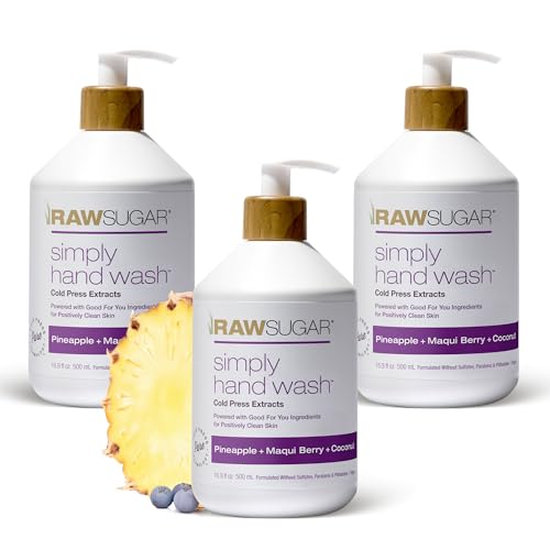 RAW SUGAR Pineapple Maqui Berry Coconut Hand Soap