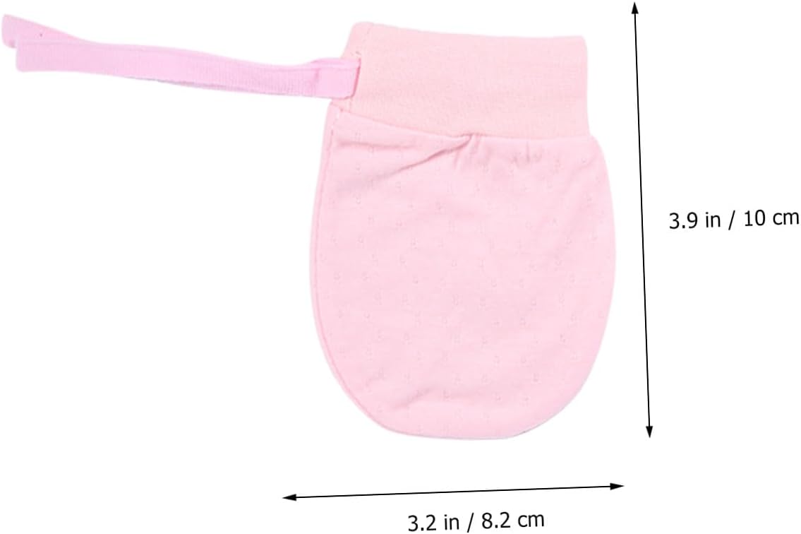 4 Pairs Anti Scratch Gloves Anti Scratching Gloves Mittens Gloves for No Scratch Mittens Mittens Gloves Stop Finger Mittens Anti-scratch Cotton