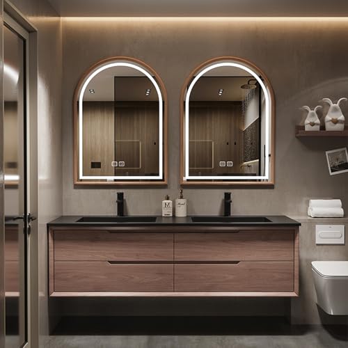Miroir LED de salle de bain à intensité et couleur variables - 7
