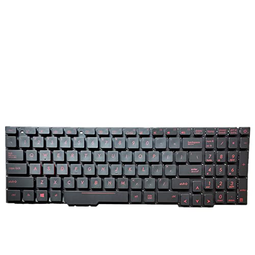 Clavier portable ASUS ZX53 noir US pour vos sessions de saisie à la maison