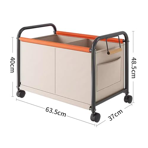Panier à linge double compartiment pour trier et déplacer sans effort - 5
