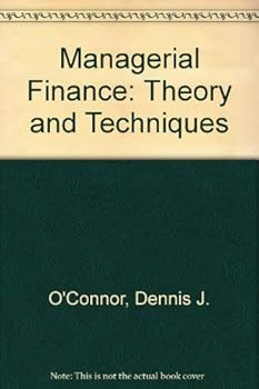 Hardcover Managerial Finance: Theory and Techniques Book