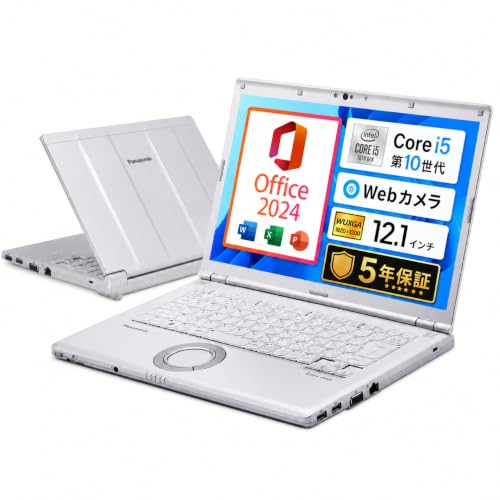 �y�����ςݕi�z Panasonic Let�fs note CF-SV9 12.1�^ 1,920×1,200 Core i5 ��10���� ������ 8GB SSD 512GB Web�J���� Windows 11 Microsoft Office 2024 Ho