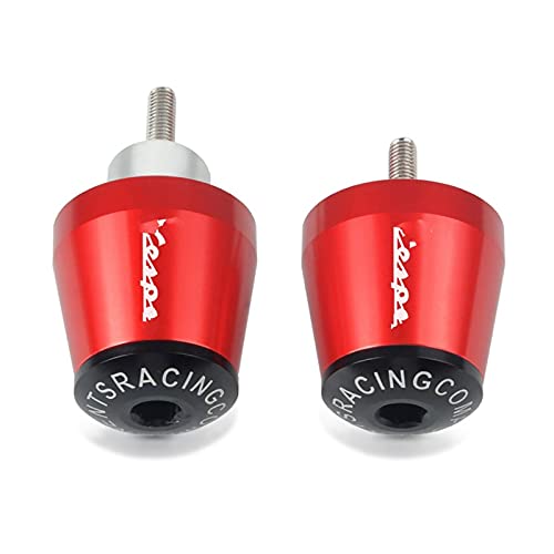 pour V-espa LT LX GT GTS GTV 60 125 150 200 250 300 300ie Accessoires De Moto Poignées De Guidon Capuchon De Barre Bouchons D'extrémité Guidon Moto (Color : 1) Cover