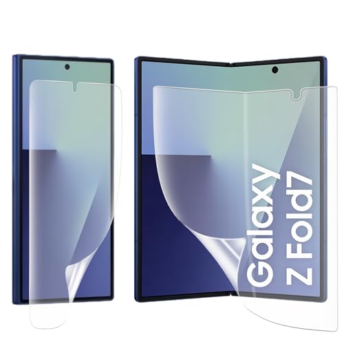 �y�A���`�O���A�t�B�����z�Ή� Galaxy Z Fold 7 �ی�t�B���� ���ᔽ�ˍ����� �_�炩��TPU�f�� �X�N���b�`�h�~ �L�Y�C�� SC-56F/SCG34 ��p �A���`�O���A �t�B���� ��K���X �w��F�ؑΉ� �w��h�~ �t���ی�t�B���� �Ή�