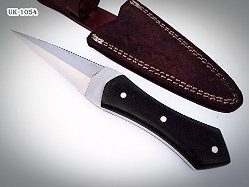 Poshland BC-158 Handmade (D-2) Steel 10.6 Inches Skinner/Dagger Knife - Beautiful Micarta Handle