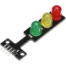 5mm LED Traffic Light Module Board for Arduino UNO Raspberry Pi DIY Electronic Projects STEMPack of 2