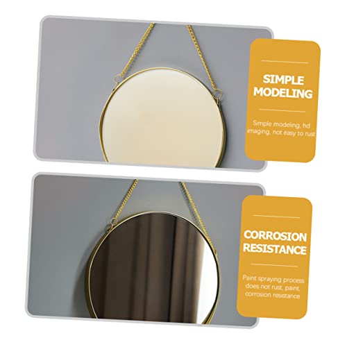 Espejo redondo de pared para maquillaje FRCOLOR miniatura 5