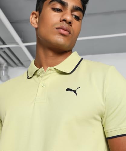 Image of Puma Men's Solid Slim Fit T-Shirt