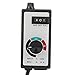 Variable Speed Controller, 1800W Variable Fan Router Speed Controller Adjuster Motor Governor with 3 Settings for Hydroponic Inline Fan Exhaust(1 meter noodle)