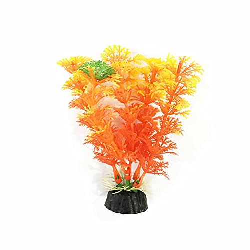 Planta Sintética para Aquários Laranja Soma – 10cm