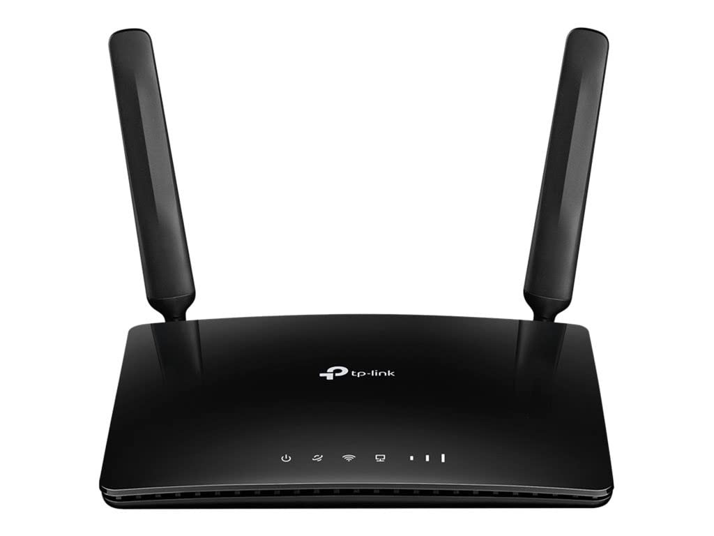 TP-Link Archer MR400 Router 4G LTE – AC1200 Dwuzakresowy (5 GHz 867 Mb/s + 2.4 GHz 300 Mb/s), Gniazdo Nano SIM, 2× Odłączane Anteny, Plug & Play, Port LAN/WAN