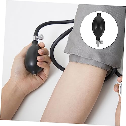 Garneck 2stücke Manuelle Inflationsbirnen Für Blutdruckmessgerät Latexball Mit Luftventilen Zubehör Für Medizinische Anwendungen Und Heimgebrauch
