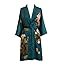 Peony & Butterfly - Vintage Teal