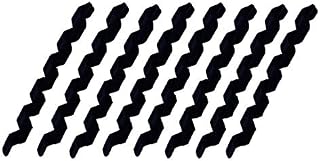 Yuauy 8 Pcs Black Wrap Spiral Bicycle Cable Sleeve Rubber Housing Protector Frame Guard for MTB Bike Shift Brake Line Pipe Anti-friction