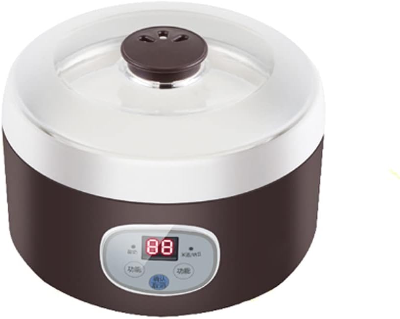 Automatic Electric Yogurt Maker Stainless Steel Liner Container Wine Maker Yoghurt Buttermilk Sour Milk Machine 1L