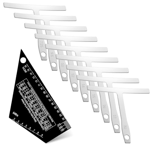 Guitar String Action Gauge and Fret Rocker Tool