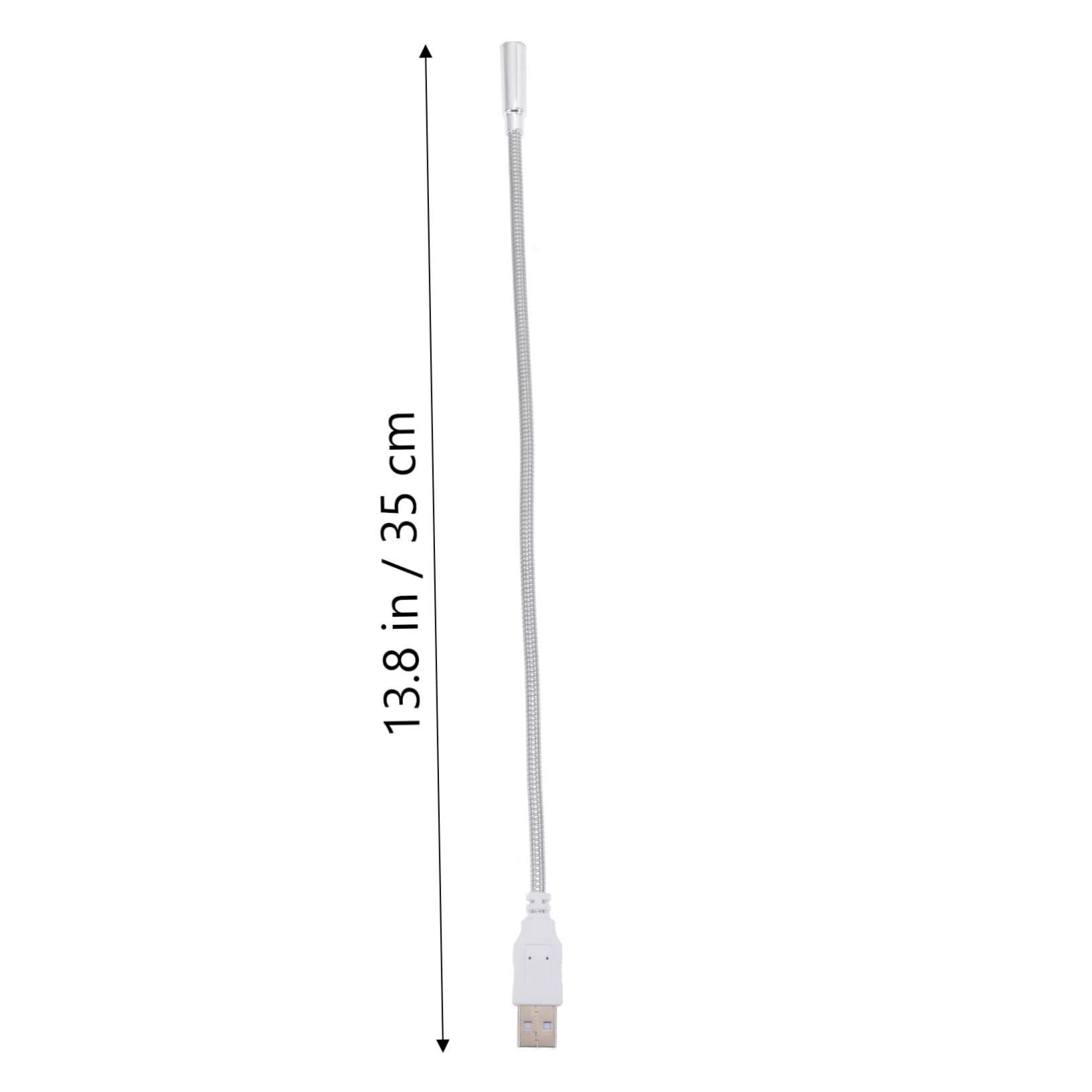 Housoutil 4pcs Night Light Flexible Tube Keyboard Light Powered Keyboard Lamp for Laptop