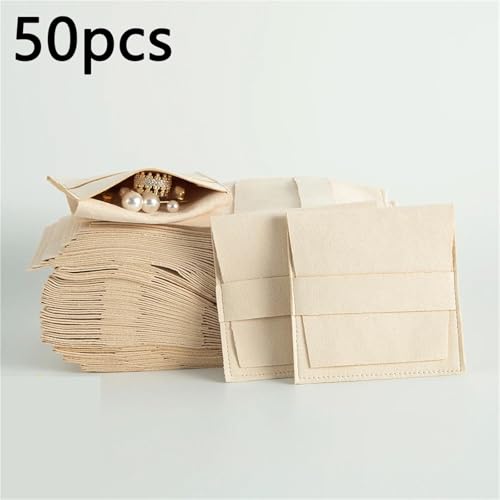 Bolsas de microfibra para joyería que evitan enredos en pendientes y collares 5