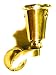Large Heavy Duty Office Chair Casters 3" (75mm) Softech Twin Wheel - Hardwood Floor Safe Wheels Set of 5