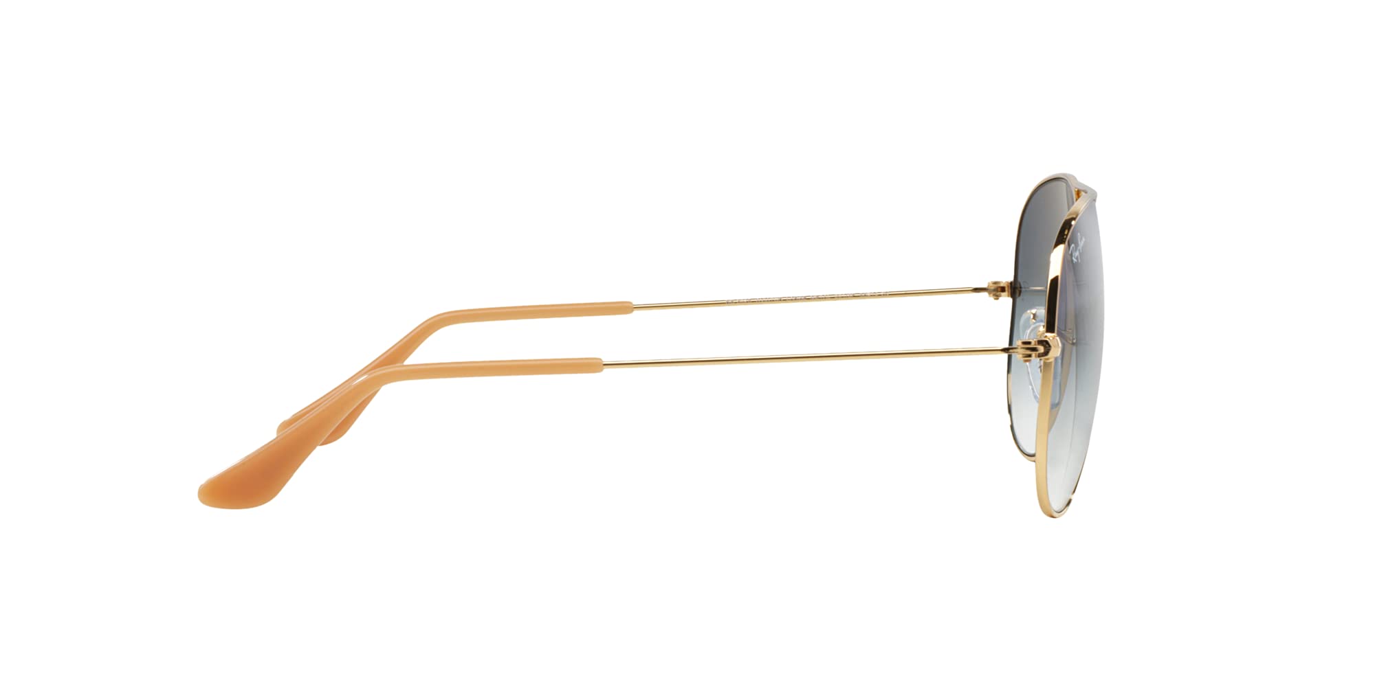 Ray-Ban RB3025 Metal Aviator Sunglasses + Vision Group Accessories Bundle