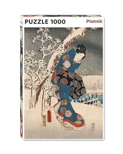 Piatnik 559945 Hiroshige-Tale of Genji Puzzle de 1000 pièces 68 x 48 cm Multicolore