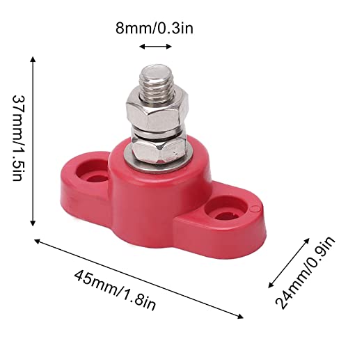 4 peças bloco de distribuição de energia 12 v 24 v bloco terminal de bateria barra de barramento blo