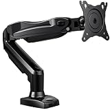 HUANUO Soporte Monitor Escritorio para Pantallas 13-32 Pulgadas, Brazo Monitor hasta 9 kg, Monitor Arm Ergonómico con Inclinación, Giro y Rotación 360°, Altura Regulable, VESA 75x75/100x100