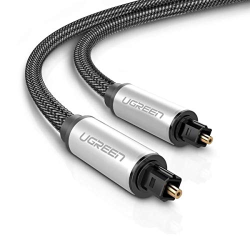 Cavo Ottico Toslink AC108 UGreen Telato 1,5 mt Grigio