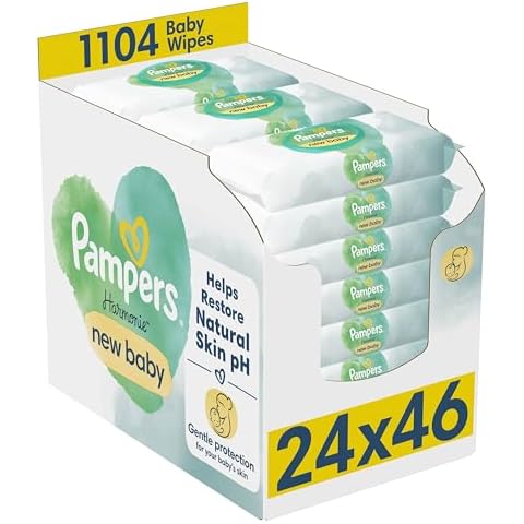 Pampers Harmonie New Baby Wipes for Delicate Skin Cover