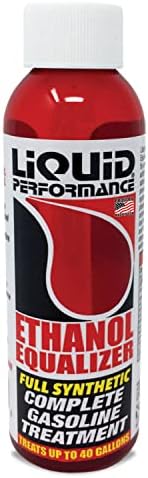 Liquid Performance - Ethanol Equalizer - 4 OZ - Full Synthetic Complete Gas Treatment - Cleans and Lubricates Fuel System - Stops Ethanol Fuel Problems
