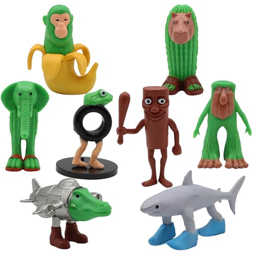 virkwuy Tralalelo Tralala, Brainrot, Tung Tung Tung Saur, Adecuado para Posar en Colecciones, Primera Opción Regalo, Interacción con Niños, Creación Escenas, Anuncios de Tiendas, Etc