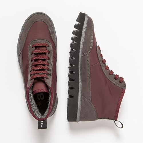 Art Unisex. 115851167003_008 Botines 1585 Burdeos (44), Plano, Cordones, Casual - 7