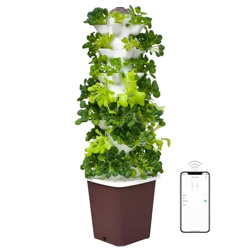 LnzyGarden Hydroponic Growing System with 30 Pods