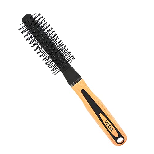 Brosse à cheveux ronde Vega Collection pour un brushing et des boucles parfaits