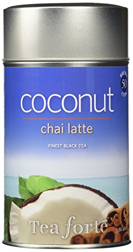 Tea Forte COCONUT CHAI LATTE Loose Leaf Black Tea, 3.88 Ounce Tea Tin