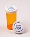 Prescription Pharmacy Vials -Amber Child Resistant Medicine Bottle - 13 Dram-Push Down Caps- Pack of 320 - Medicine & Pill Container, Pharmacy Bottle, Pharmacy Container, Plastic Container by Sponix