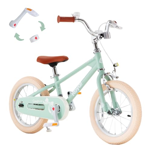 Image of RoyalBaby EZ Kids Bike,12 14 16 18 Inch Convertible Balance to Pedal Bike for Boys & Girls,Beginner Bicycle for Ages 2-9 Years