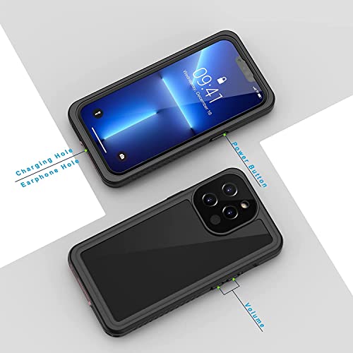 Capa Capinha Water Para iPhone 13, 13 Pro, 13 Mini e 13 Pro Max A Prova D'água Case IP68 Shockproof