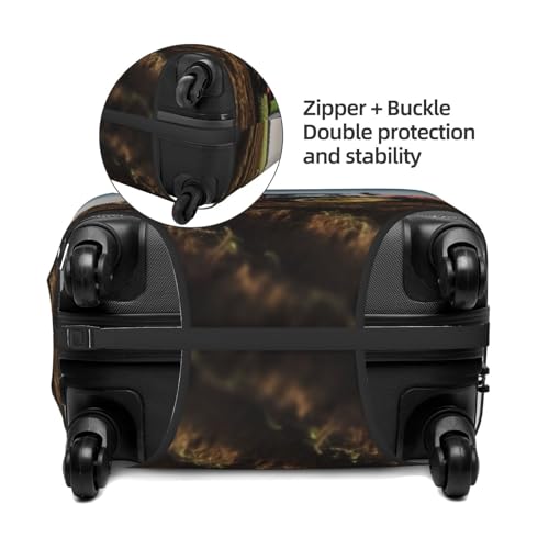 Travel Luggage Cover Suitcase Protector Elastic Washable Tractor farm Suitcase Cover Anti-scratch Spandex Baggage Covers Fits 18-32 Inch Luggage3