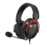 Headset Gamer Redragon Diomedes Preto, Áudio 7.1, Conector 3.5mm - H388