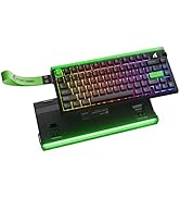 ATTACK SHARK X82 PRO HE ラピッドトリガーキーボード 美品 Amazon | ATTACK SHARK X82PRO HE 三モード無線ゲーミングキーボード