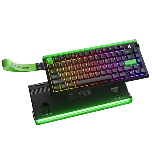 Amazon | ATTACK SHARK R85HE ゲーミングキーボード 有線 ラピッド