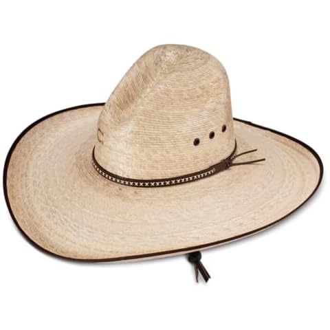 Charlie 1 Horse Men's 15X Bandito Straw Cowboy Hat Natural 7 1/4 Cover